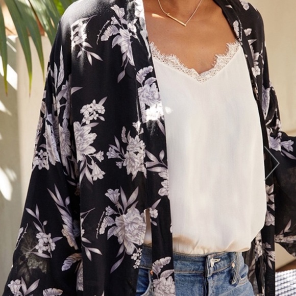 Spiritual Gangster Intimates & Sleepwear Spiritual Gangster Kimono